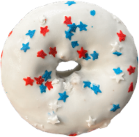 Prairie City Bakery Patriotic Donut Perspective: Main