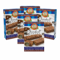 Sunbelt Bakery Fudge Dipped Chocolate Chip Chewy Granola Bars, (5-Boxes)