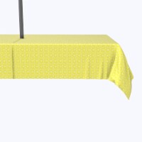 Water Repellent, Outdoor, 100% Polyester, 60x104 , Allover Lemon Slices