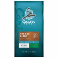 Caribou Coffee Caribou Blend Medium Roast Decaffeinated Ground Coffee
