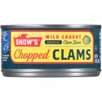 Snow's® Bumble Bee Wild Caught Chopped Clams in Clam Juice