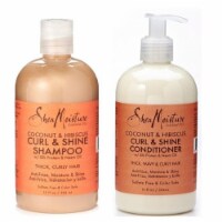 Shea Moisture Curl & Shine 13oz. Shampoo & 13 oz Conditioner Set