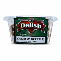 It's Delish® Organic Cashew Brittle Tub Perspective: Main