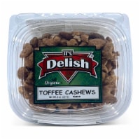 It's Delish® Organic Toffee Cashews Tub Perspective: Main