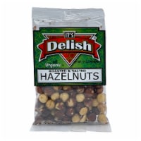 It's Delish® Organic Roasted & Salted Hazelnuts Perspective: Main