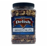 It's Delish® Roasted and Salted Mixed Nuts Perspective: Main