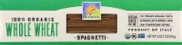 Bionaturae Organic 100% Whole Wheat Spaghetti