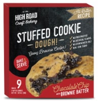 High Road® Craft Bakery Chocolate Chip with Brownie Batter Stuffed Cookie Dough Perspective: Main