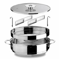Mepra 30156340 Oval Deep Casserole with Lid & Grill