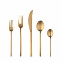 Mepra 108022005 Due Ice Oro - Place Setting - 5 Piece