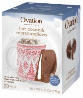 Ovation Break-A-Parts Holiday Hot Cocoa & Marshmallows Milk Chocolate Perspective: Main