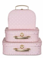 Pink Gold Dots