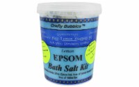 Crafty Bubbles Bath Salt Kit Epsom Lemon
