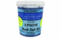Crafty Bubbles Bath Salt Kit Epsom Lavender