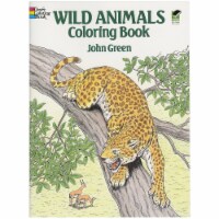 Dover Publications-Wild Animals Coloring Book