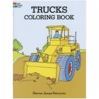 Dover Publications-Trucks Coloring Book