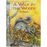 Dover Publications-A Walk In The Woods Coloring Book