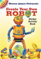 Dover Publications-CYO Robot Sticker Activity Book
