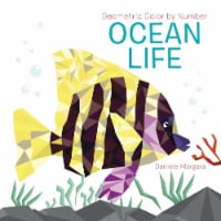 Dover Publications-Geometric Color By Number: Ocean Life