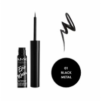 NYX Professional Makeup Epic Wear Metallic Liquid Eyeliner Waterproof 01 Black Metal Perspective: Main