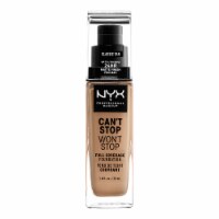 NYX Professional Makeup Can't Stop Won't Stop Foundation Full Coverage Matte 12 Classic Tan Perspective: Main