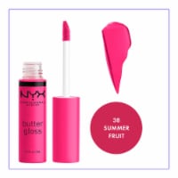 NYX Professional Makeup Butter Gloss 38 Summer Fruit Perspective: Main