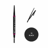 NYX Professional Makeup Blade and Shade Nano Brow Pencil 12 Black Perspective: Main