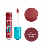 NYX Professional Makeup Lip IV Lip Gloss Stain Hydrating 07 Bubblegum Burst Perspective: Main
