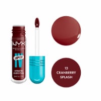 NYX Professional Makeup Lip IV Lip Gloss Stain Hydrating 13 Cranberry Splash Perspective: Main