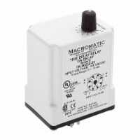 Macromatic Time Delay Relay,12VDC,10A,DPDT,3 sec.  TR-50226-12