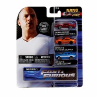 Fast & Furious Nano Hollywood Rides Series 1 Diecast Model Cars Perspective: Main