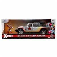 Jada 33363 1-32 Diecast Hollywood Rides Colossus Figurine X-Men Marvel 2020 Jeep Gladiator Pi