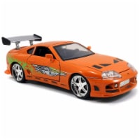 Jada 97168 Brians Toyota Supra Orange Fast & Furious Movie 1-24 Diecast Model Car