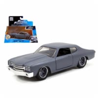 Jada 97379 Doms Chevrolet Chevelle SS Primer Grey Fast & Furious Movie 1-32 Diecast Model Car