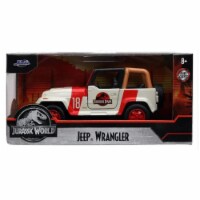 1992 Jeep Wrangler Jurassic World Movie 1/24 Diecast Model Car by Jada