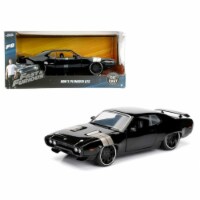 Jada 98292 Doms Plymouth GTX Fast & Furious F8, 1 by 24 Diecast Model Car Perspective: Main