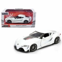 Toyota FT-1 Concept White JDM Tuners 1/24 Diecast Model Car