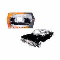 Jada Toys 98901 1 isto 24 1960 Chevrolet Impala Black