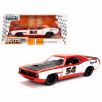 Jada 99086 No.54 1973 Plymouth Barracuda 1-24 Scale Diecast