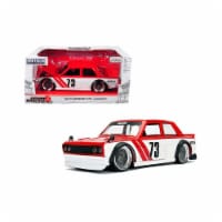 Jada Toys 99097 1 isto 24 1973 Datsun 510 Widebody No. 73
