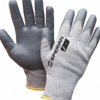 Honeywell Cut Resist Gloves,M,Black/Grey/White,PR  PF570-M
