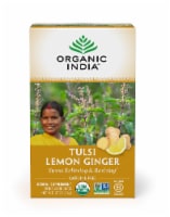 Organic India™ Lemon Ginger Tulsi Tea