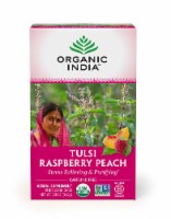 Organic India­™ Tulsi Raspberry Peach Herbal Tea Bags