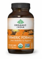 Organic India™ Turmeric Formula Vegetarian Capsules Perspective: Main