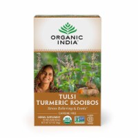 Organic India™ Tulsi Turmeric Rooibos Tea Infusion Bags