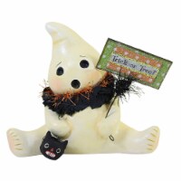 Halloween Trick Or Treat Ghostie Polyresin Black Cat Michelle Allen Ma7964