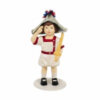 Patriotic I Pledge Allegiance Boy Polyresin Saturday Evevning Post Cp9176