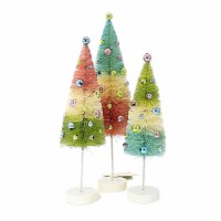 Easter Pastel Bottle Brush Tree Plastic Spring Beads Celebrate Lc9547