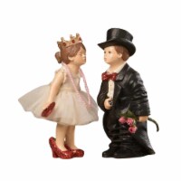 Valentine's Day Valentine Kiss Set/2 Polyresin Romance Bride Groom Td9002