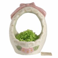 Easter Easter Basket Medium Paper Glittered Grass Tj9496